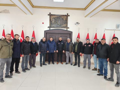 ESNAF TEMSİLCİLERİ, DEPREM BÖLGESİNDE