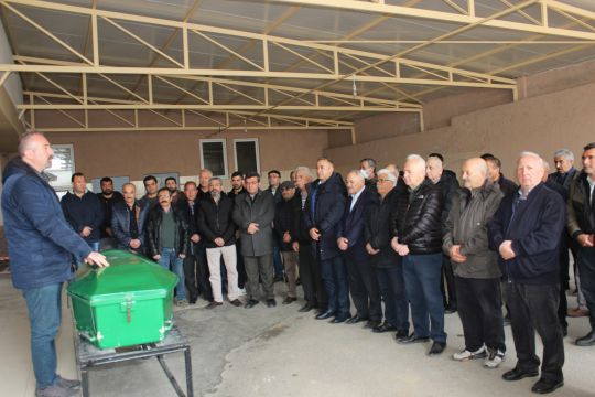 HALİL GÜLEZ SON YOLCULUĞUNA UĞURLANDI