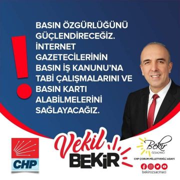 İLAN:'BASIN ÖZGÜRLÜĞÜ'