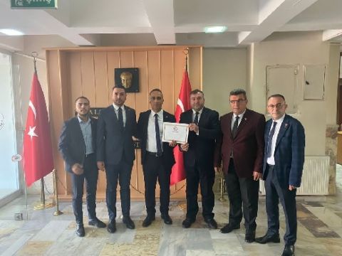 DİNÇER SOLMAZ MAZBATASINI ALDI