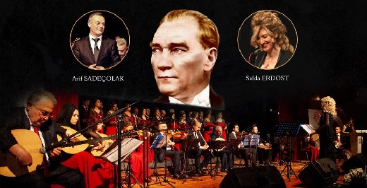 Atatürk'ün sevdiği şarkıları seslendirilecekler