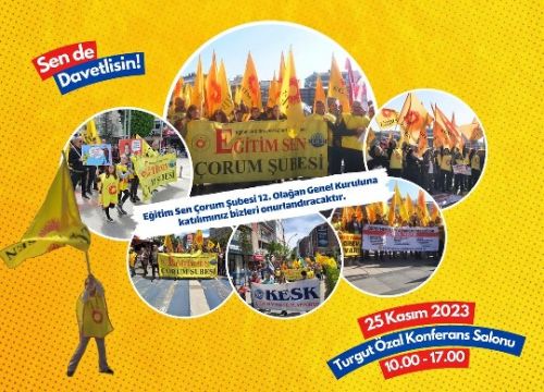 Eğitim Sen Çorum Şubesi