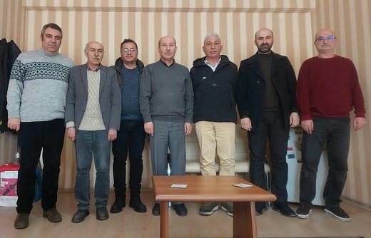 Çorum Gazeteciler Cemiyeti'nde görev dağılımı