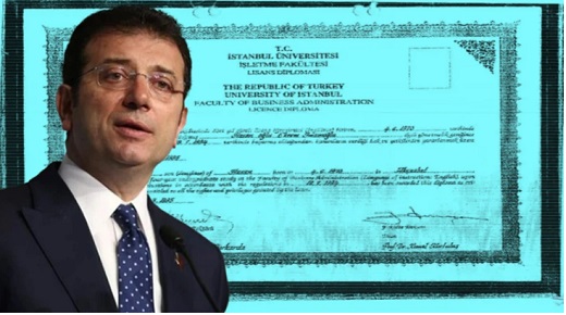 İmamoğlu'nun diploması iptal edildi