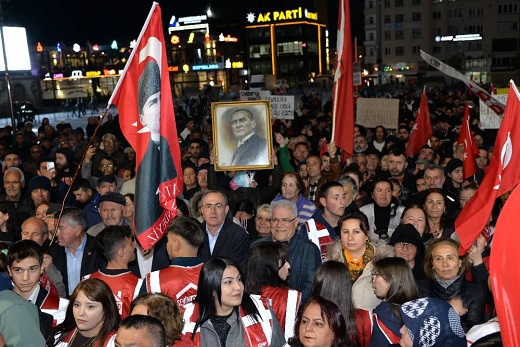 Çorum'da 'Hak Hukuk ve Adalet' sesleri yükseldi