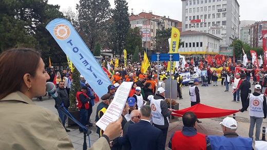 Çorum'da '1 Mayıs' coşkusu
