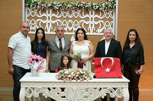 Recep Gür, dünyaevine girdi
