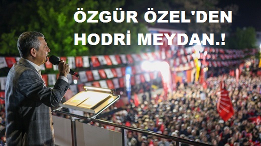 CHP Çorum Örgütü'nden mitinge yoğun katılım