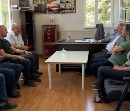 Başkan Aşgın’dan Nurettin Dede’ye ziyaret