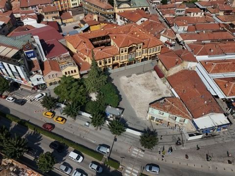 Tarihi Çorum Meydanı projesinde 2. etap