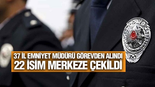 Çorum Emniyet Müdürü Pehlivan yerini korudu
