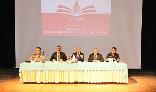 Çorum'da okul güvenliği masaya yatırıldı