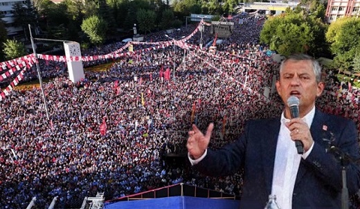 CHP'den Tandoğan'da tarihi miting