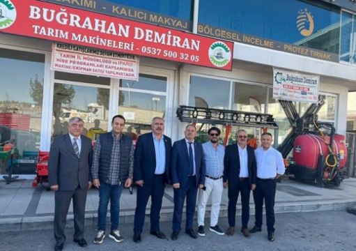 Çorumlu genç iş adamına hayırlı olsun ziyareti
