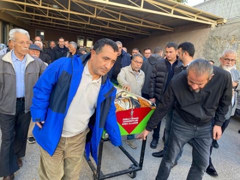 Esengül öğretmene hüzünlü veda