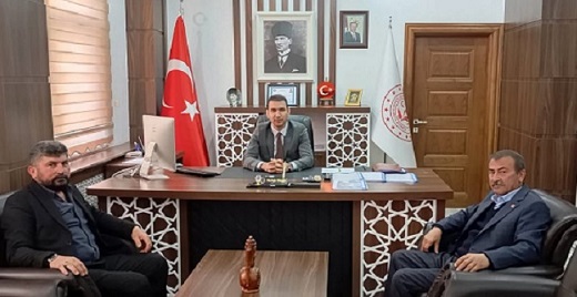 CHP'den Kaymakam Düzgün'e hayırlı olsun ziyareti