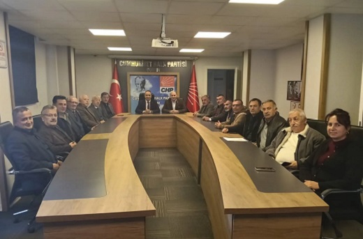 ÇESOB heyetinden CHP Örgütü'ne kutlama