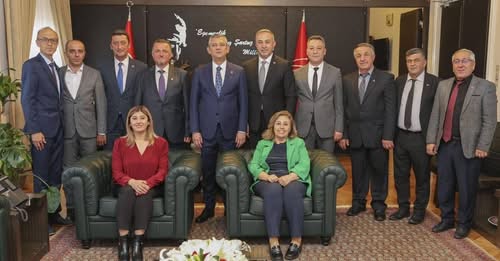 Özgür Özel, CHP Kargı heyetini Meclis'te ağırladı