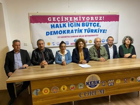 KESK, Karadeniz Bölge Mitingi 22 Kasım’da