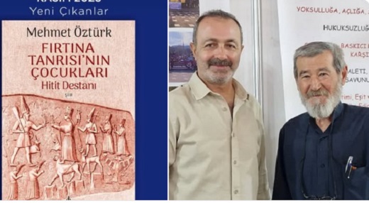 Mehmet Öztürk, yeni şiir kitabını çıkardı