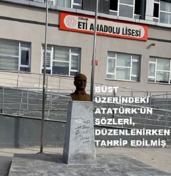 Eti Anadolu'da Ata'ya saygısızlık.!