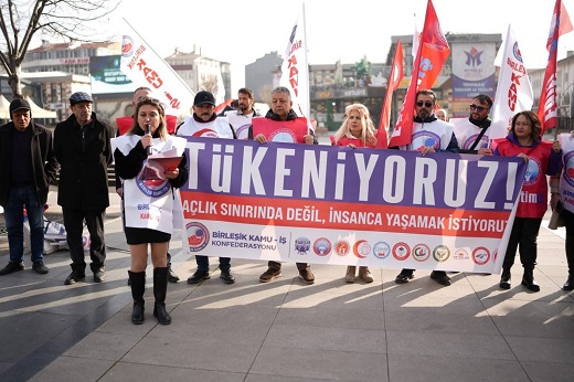 Birleşik Kamu İş'ten 'tükeniyoruz' tepkisi