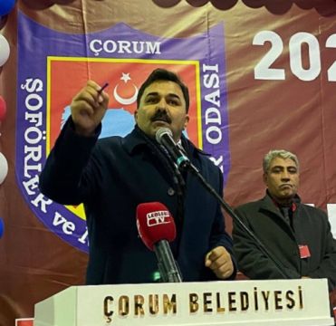 Çorum Şoförler ve Nakliyeciler Odası'nda 'Doğan' dönemi