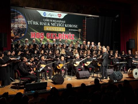 Türk Halk Müziği Korosu'ndan unutulmaz konser