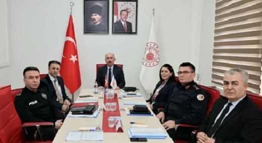 Çorum'da asayiş konuları masaya yatırıldı