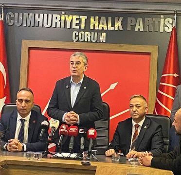 CHP'li Günaydın, Çorum'dan iktidara yüklendi: