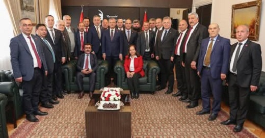 CHP Çorum Heyeti, Özel ile görüştü