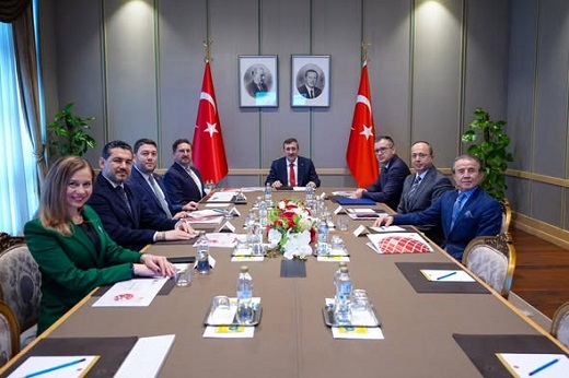 Seramik Sektörünün sorunları Cevdet Yılmaz'a iletildi