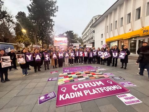 Çorum Kadın Platformu'ndan 8 Mart çağrısı