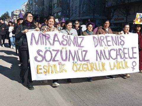 8 Mart’ta dayanışma ve mücadele ruhu öne çıktı