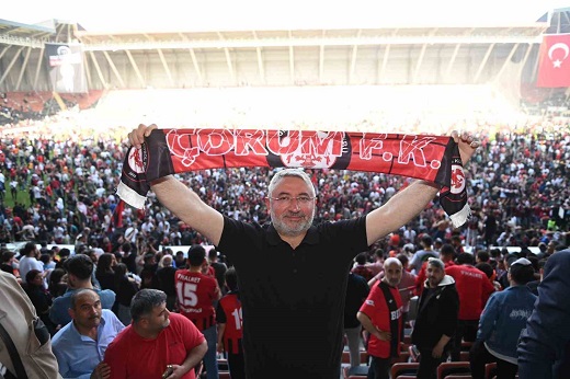 Başkan Aşgın'dan Çorum FK'ya destek çağrısı