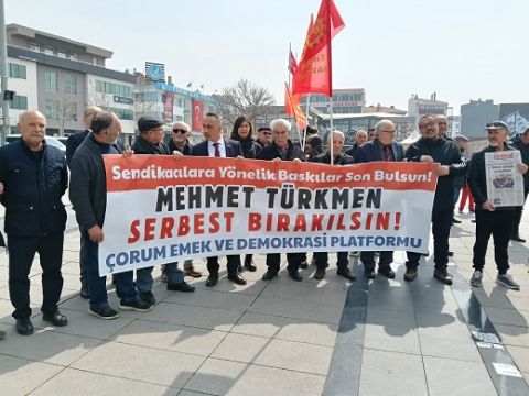 'Mehmet Türkmen serbest bırakılsın'