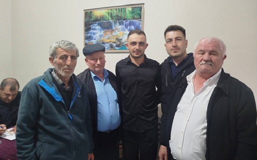 Kızılpınar Köyü derneğinde Hasan Taş dönemi