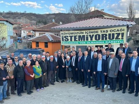 CHP'den Karakaya halkına destek ziyareti