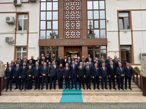  Bakan Kurum'un ilk durağı Çorum Valiliği oldu