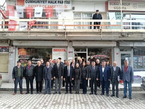 CHP ilçelerde halkın nabzını tuttu