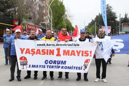 Çorum'da 1 Mayıs coşkuyla kutlanacak