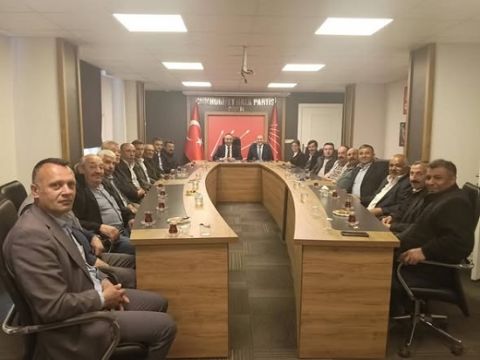 CHP Çorum Örgütü, muhtarları dinledi