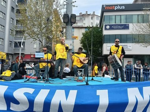 Çorum'da 1 Mayıs coşkuyla kutlandı