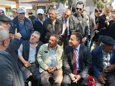 Babacan, Çorum'da bir dokundu bin ah işitti!