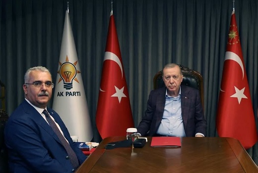 Ahlatcı, Sapanca'da Erdoğan ile görüştü