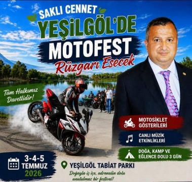 Yeşilgöl 3 gün boyunca motor sesleri ile yankılanacak