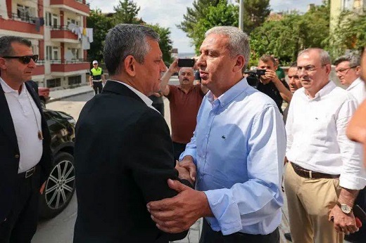 Özgür Özel'den öse Ailesine taziye ziyareti