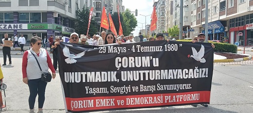 46.yılda da aynı çağrı:Çorum'u unutma unutturma!