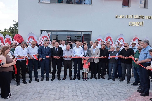 Alaca Cemevi törenle açıldı