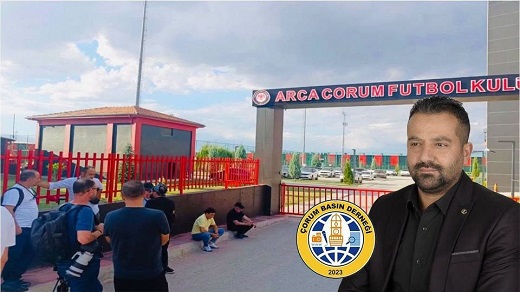 Çorum Basın Derneği’nden Çorum FK’ya tepki: